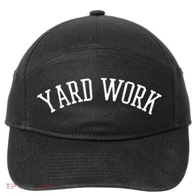 Yard Work 7-Panel Snapback Hat