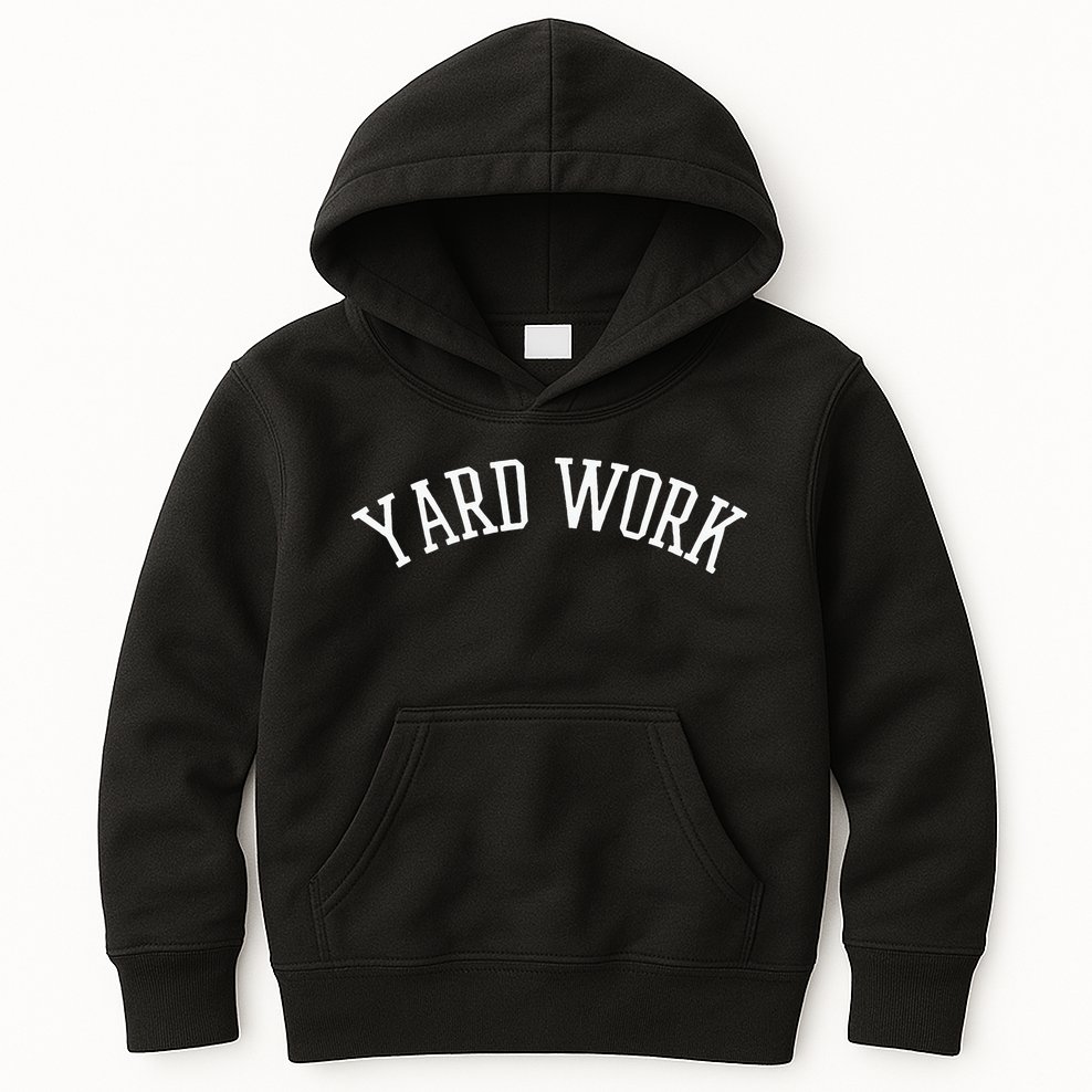 Yard Work Kids Hoodie