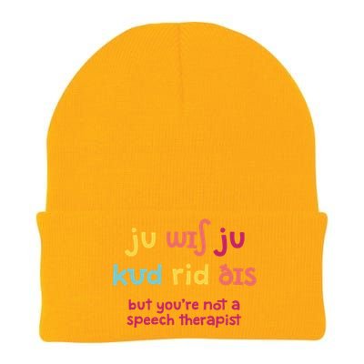 You Wish You Could Read This Gift Slp Speech Therapist Cool Gift Knit Cap Winter Beanie