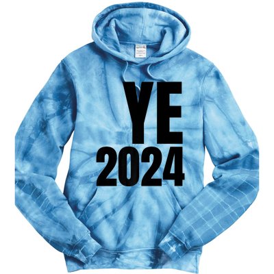 YE2024 Ye 2024 President Election Vote Tie Dye Hoodie