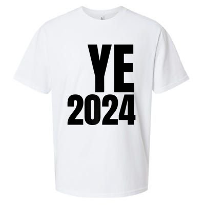 YE2024 Ye 2024 President Election Vote Sueded Cloud Jersey T-Shirt