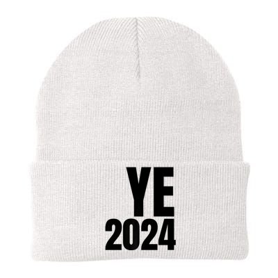 YE2024 Ye 2024 President Election Vote Knit Cap Winter Beanie