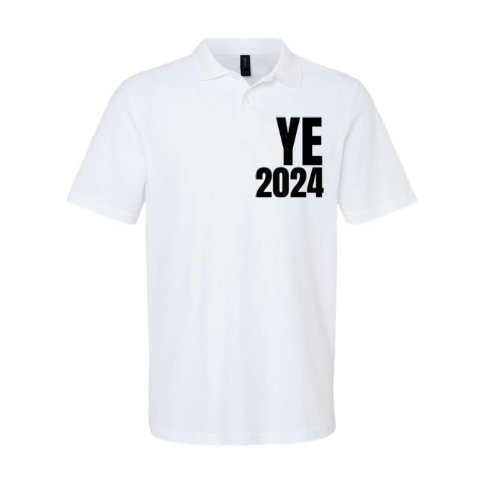 YE2024 Ye 2024 President Election Vote Softstyle Adult Sport Polo