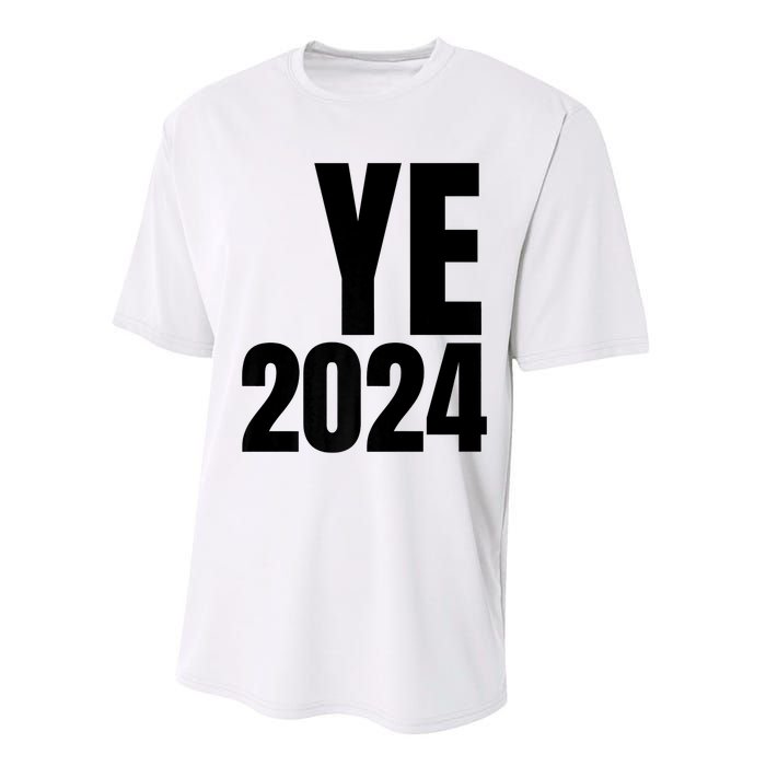 YE2024 Ye 2024 President Election Vote Performance Sprint T-Shirt