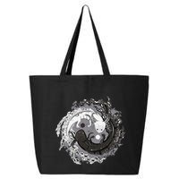Yin Yang Axolotls Zen Axolotl Meditation Yoga 25L Jumbo Tote