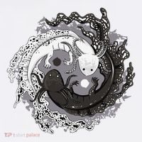 Yin Yang Axolotls Zen Axolotl Meditation Yoga Bucket Hat