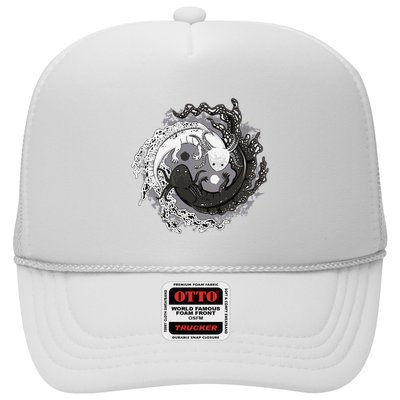 Yin Yang Axolotls Zen Axolotl Meditation Yoga Trucker Hat