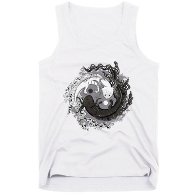 Yin Yang Axolotls Zen Axolotl Meditation Yoga Tank Top