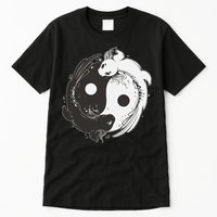 Yin Yang Axolotls  Zen Axolotl Meditation Yoga   Tall T-Shirt
