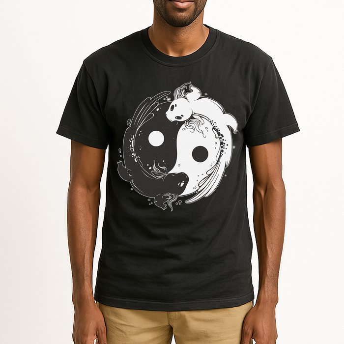 Yin Yang Axolotls  Zen Axolotl Meditation Yoga   Tall T-Shirt