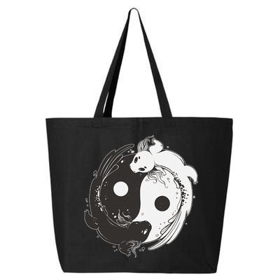Yin Yang Axolotls  Zen Axolotl Meditation Yoga   25L Jumbo Tote