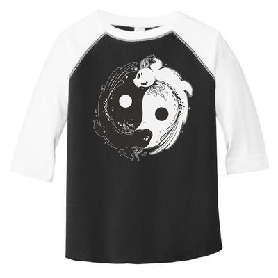 Yin Yang Axolotls  Zen Axolotl Meditation Yoga   Toddler Fine Jersey T-Shirt