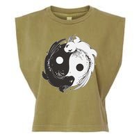 Yin Yang Axolotls  Zen Axolotl Meditation Yoga   Garment-Dyed Women's Muscle Tee