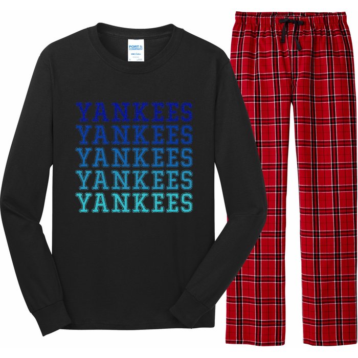 Y.Ankees Long Sleeve Pajama Set