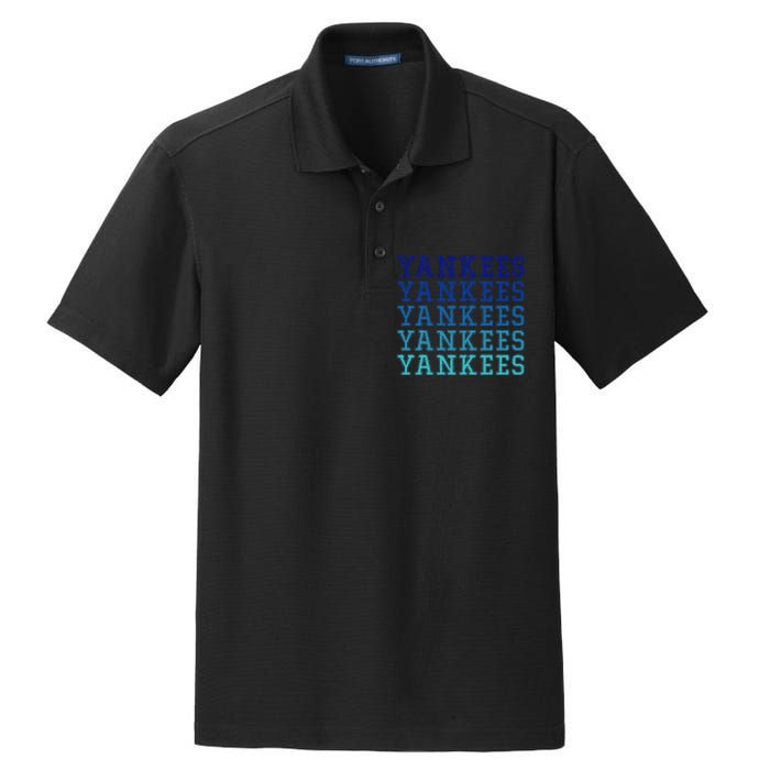 Y.Ankees Dry Zone Grid Polo