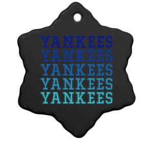 Y.Ankees Ceramic Star Ornament