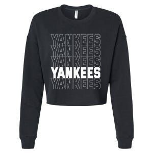 Y.A.N.K.E.E.S Cropped Pullover Crew