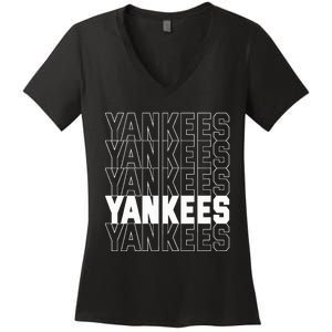 Y.A.N.K.E.E.S Women's V-Neck T-Shirt