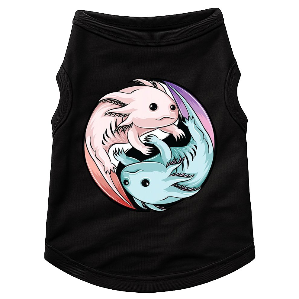 Ying Yang Axolotls Doggie Tank