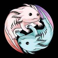 Ying Yang Axolotls Performance Shirt