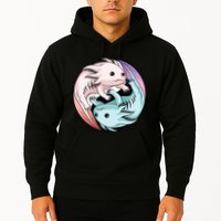 Ying Yang Axolotls Hoodie
