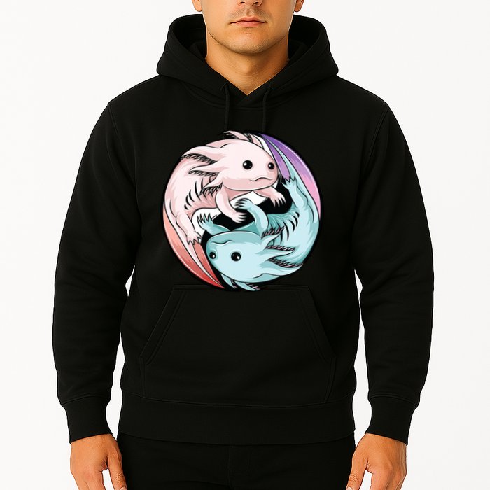 Ying Yang Axolotls Hoodie