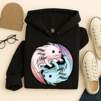 Ying Yang Axolotls Hoodie
