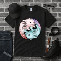Ying Yang Axolotls Tall T-Shirt
