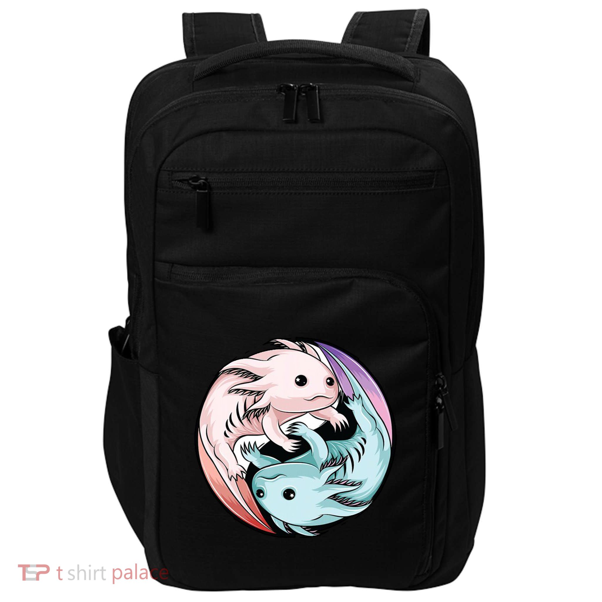 Ying Yang Axolotls Impact Tech Backpack