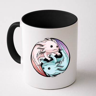 Ying Yang Axolotls Mug