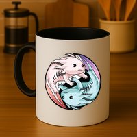 Ying Yang Axolotls Mug