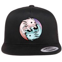 Ying Yang Axolotls Flatbill Hat