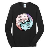 Ying Yang Axolotls Tall Long Sleeve T-Shirt