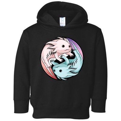 Ying Yang Axolotls Toddler Hoodie