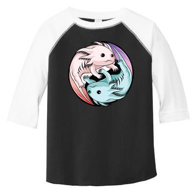 Ying Yang Axolotls Toddler Fine Jersey T-Shirt