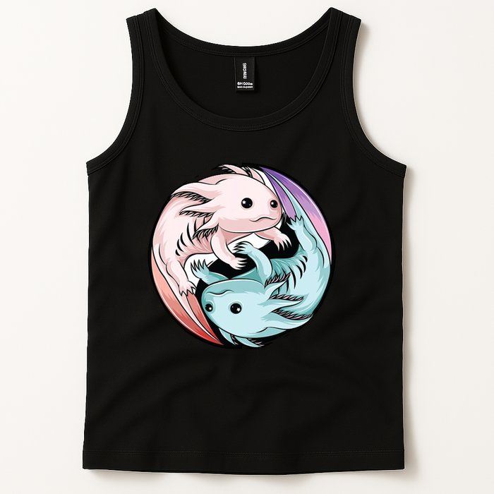 Ying Yang Axolotls Tank Top