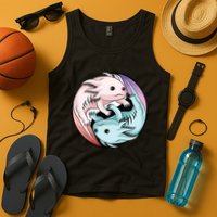 Ying Yang Axolotls Tank Top