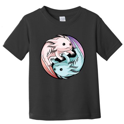 Ying Yang Axolotls Toddler T-Shirt