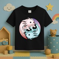 Ying Yang Axolotls Toddler T-Shirt