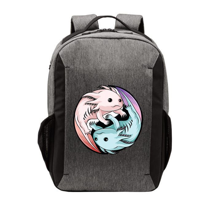 Ying Yang Axolotls Vector Backpack