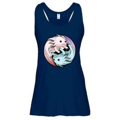 Ying Yang Axolotls Ladies Essential Flowy Tank