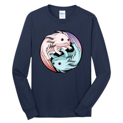 Ying Yang Axolotls Tall Long Sleeve T-Shirt