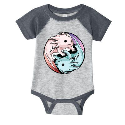 Ying Yang Axolotls Infant Baby Jersey Bodysuit