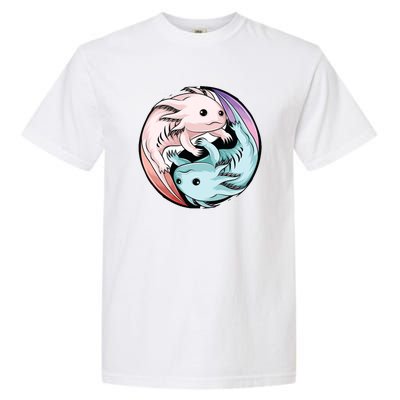 Ying Yang Axolotls Garment-Dyed Heavyweight T-Shirt