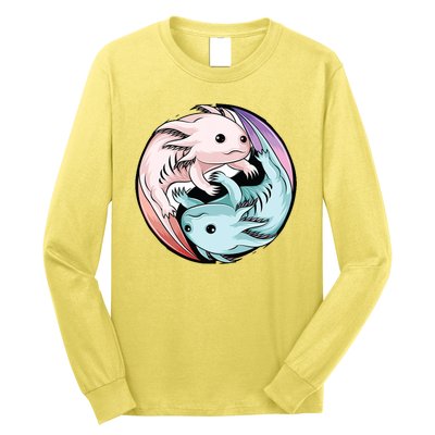 Ying Yang Axolotls Long Sleeve Shirt