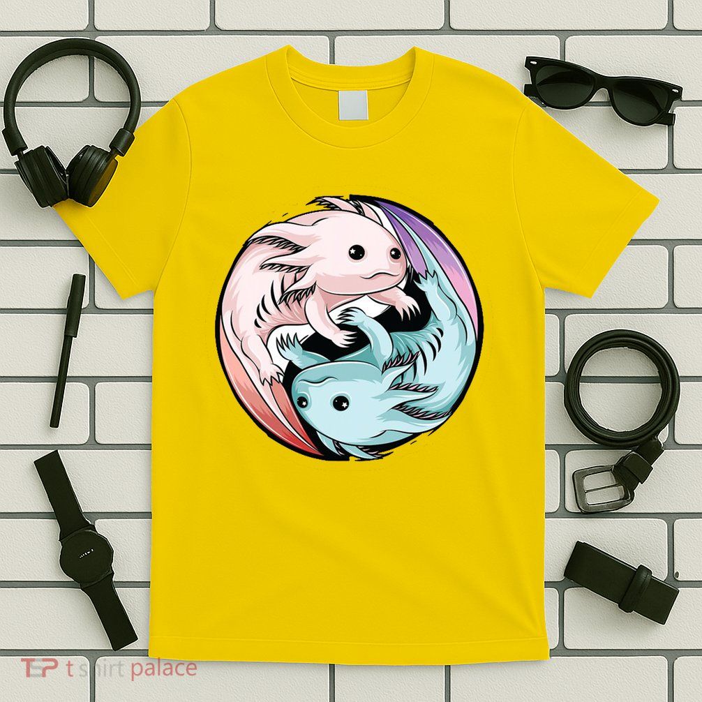 Ying Yang Axolotls T-Shirt