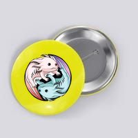 Ying Yang Axolotls Button