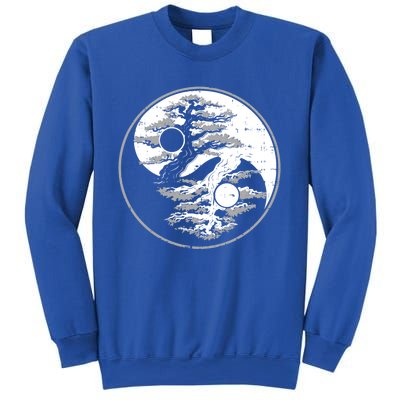 Yin Yang Bonsai Tree Spiritual Enso Circle Yoga Gift Idea Gift Sweatshirt