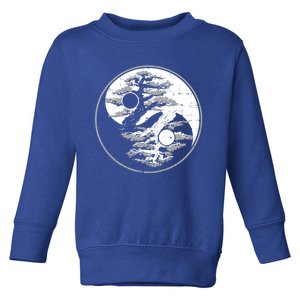 Yin Yang Bonsai Tree Spiritual Enso Circle Yoga Gift Idea Gift Toddler Sweatshirt