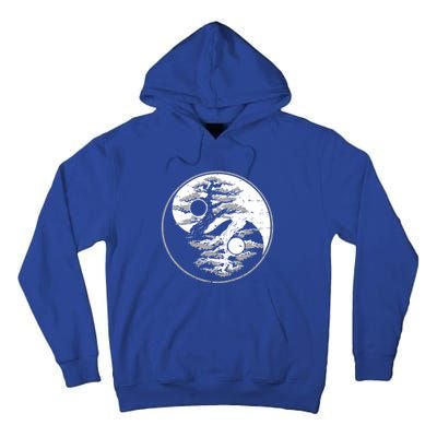 Yin Yang Bonsai Tree Spiritual Enso Circle Yoga Gift Idea Gift Tall Hoodie